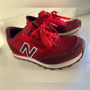 New Balance women’s red sneakers sz 7‎